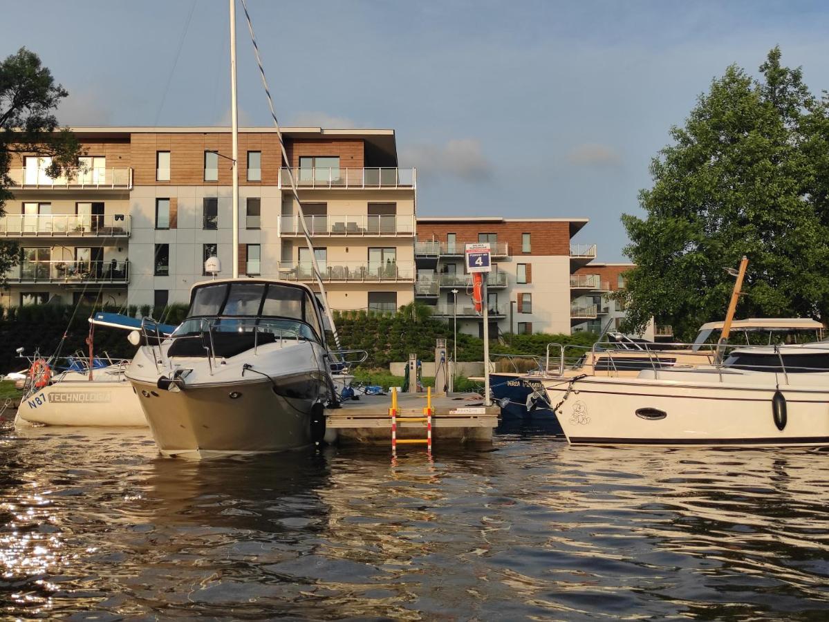 Marina Apartment - Przy Jeziorze, Taras, Tv55" Z Netflix I Prime, Parking Iława Exteriér fotografie