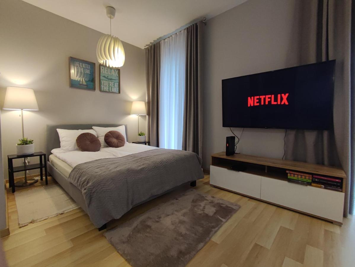 Marina Apartment - Przy Jeziorze, Taras, Tv55" Z Netflix I Prime, Parking Iława Exteriér fotografie