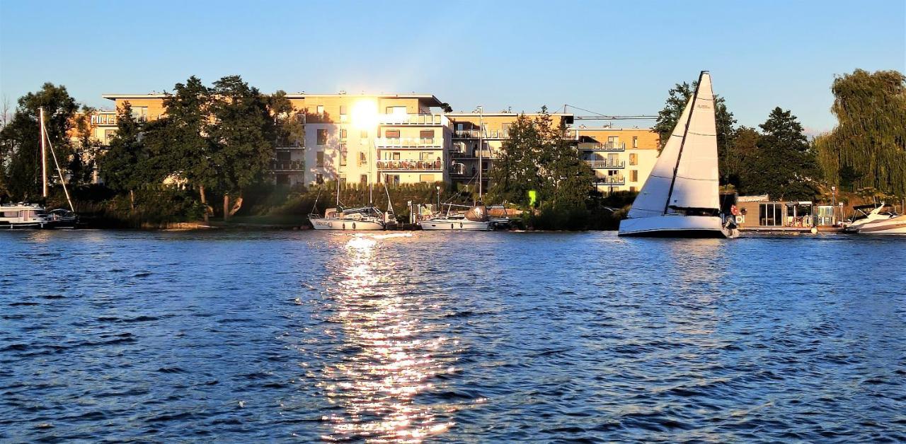 Marina Apartment - Przy Jeziorze, Taras, Tv55" Z Netflix I Prime, Parking Iława Exteriér fotografie