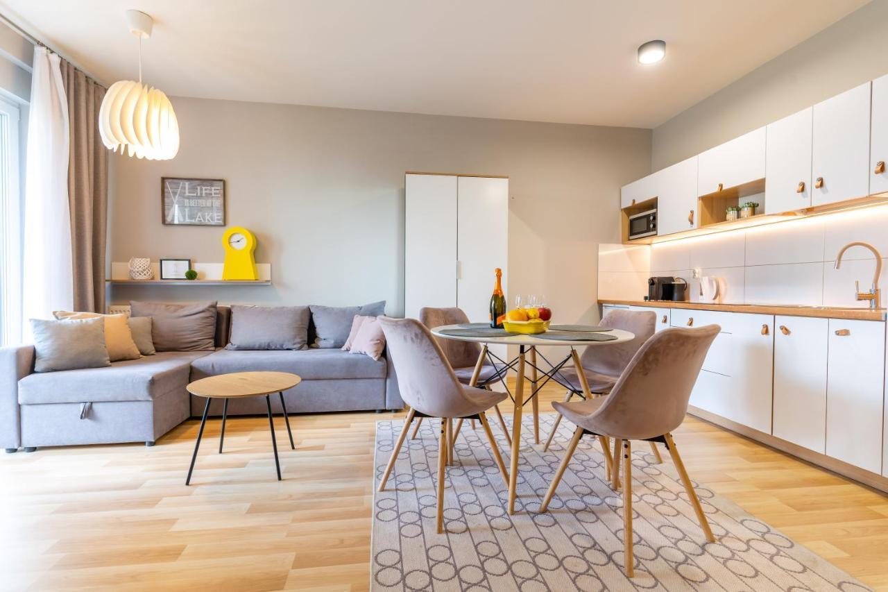 Marina Apartment - Przy Jeziorze, Taras, Tv55" Z Netflix I Prime, Parking Iława Exteriér fotografie