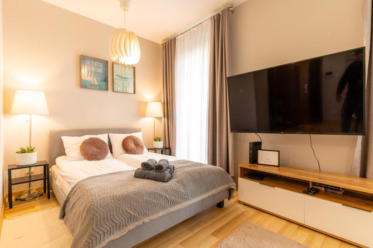 Marina Apartment - Przy Jeziorze, Taras, Tv55" Z Netflix I Prime, Parking Iława Exteriér fotografie