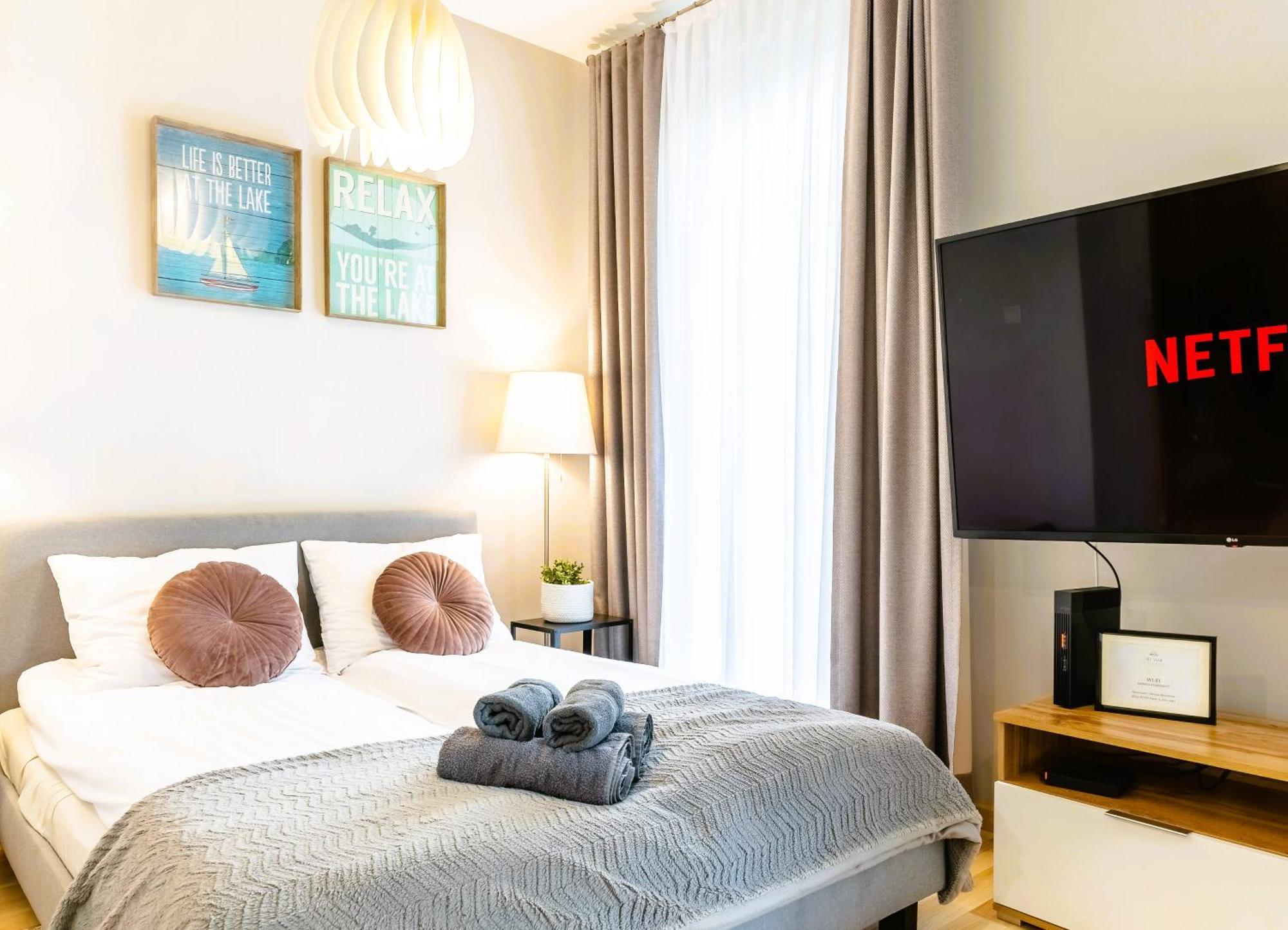 Marina Apartment - Przy Jeziorze, Taras, Tv55" Z Netflix I Prime, Parking Iława Exteriér fotografie